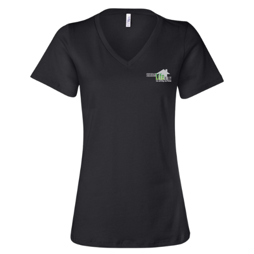 Women's V-Neck Bella Canvas Tee