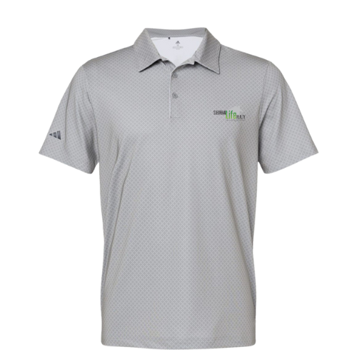 Men's ADIDAS Diamond Dot Print Polo