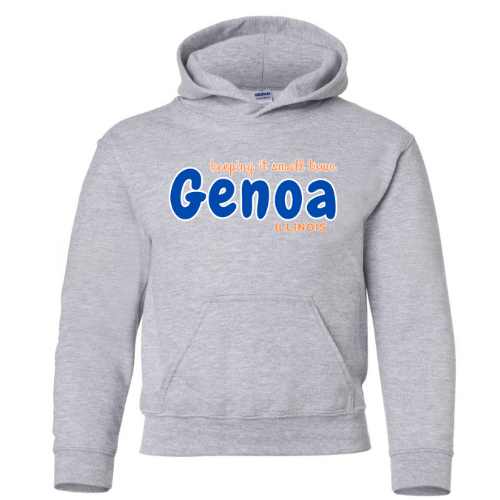 Youth Hoodie Genoa Keeping it Small Town