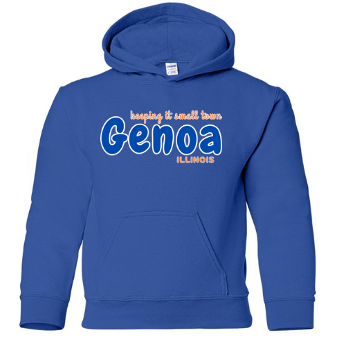 Youth Hoodie Genoa Keeping it Small Town