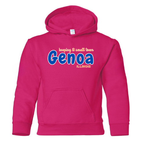 Youth Hoodie Genoa Keeping it Small Town